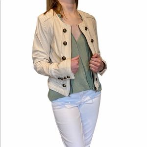 Gorgeous Detailed Cream Jacket